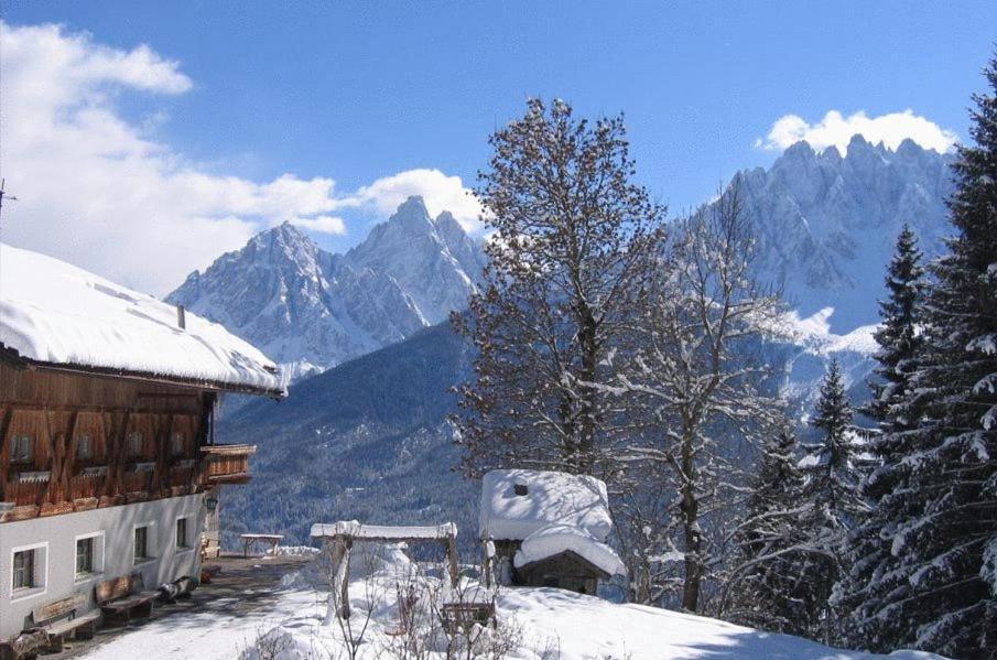 Glinzhof Mountain Natur Resort Agriturismo San Candido Ngoại thất bức ảnh